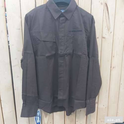 Part Number : 2801110-M CLASSIC SHIRT BROWN MEDIUM  - PEÇA POLARIS