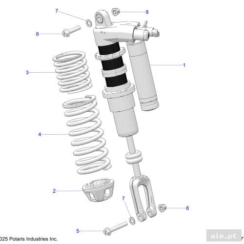 Part Number : 7046109 SHOCK-FRONT G4 RACE IBPLV LH  - PEÇA POLARIS