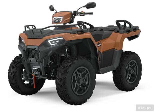 Polaris SPORTSMAN 570 EPS SE PREMIUM LE MAT COPPER TRACTOR