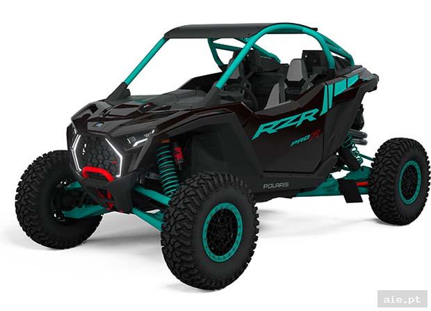 Polaris RZR PRO R ULTIMATE BLACK CRYSTAL RADIANT GREEN